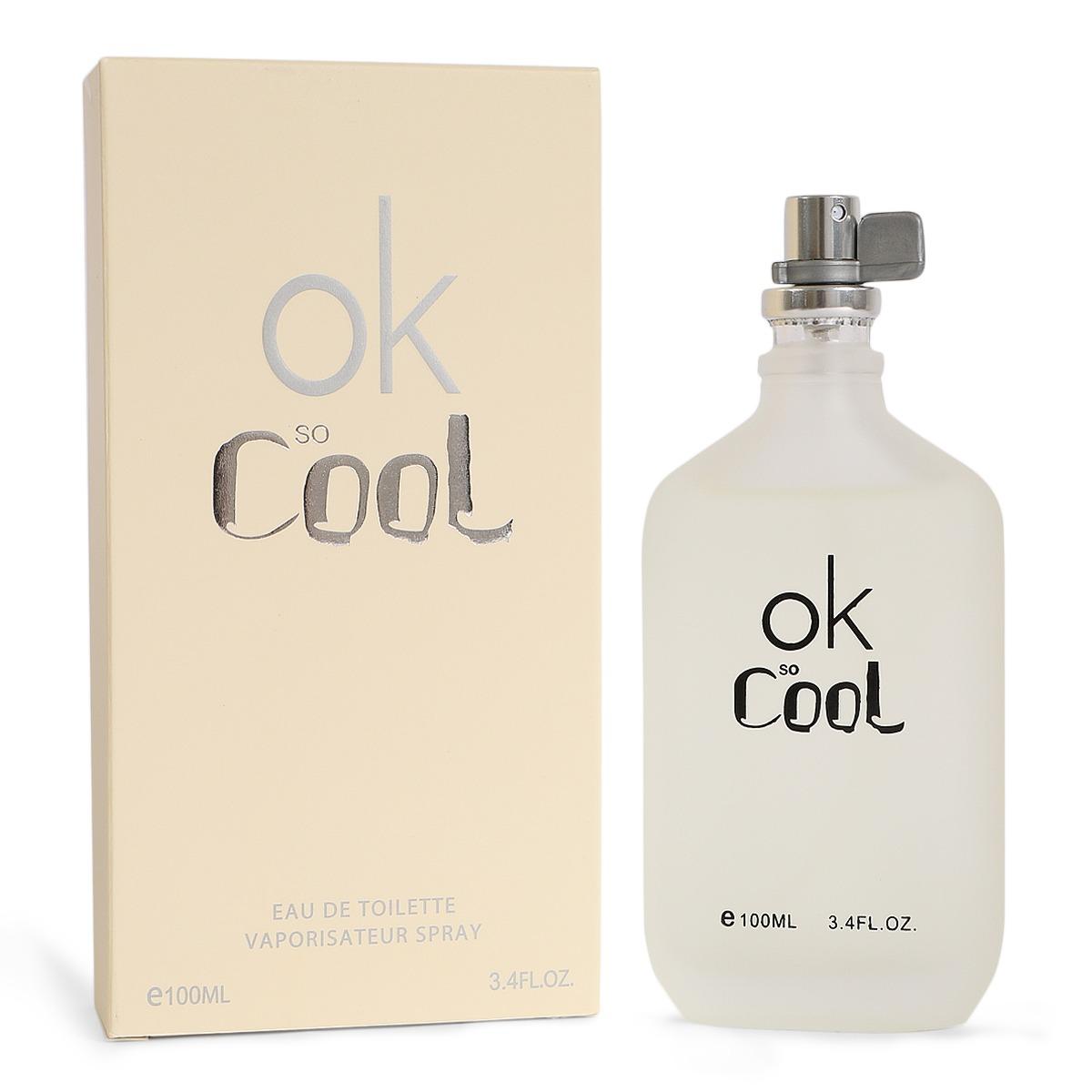 Ok So Cool Eau De Toilette Spray Cologne for Men 100ml/3.4fl.oz. - Fragrance for Men Ok So Cool Eau De Toilette Spray Cologne for Men 100ml/3.4fl.oz. - Fragrance for Men