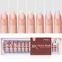 Short Squoval【Only Nails】Lollipop  16Sizes 224Pcs