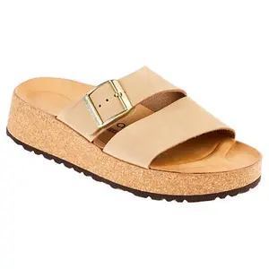 Papillio by Birkenstock Almina Nubuck Platform Sandal