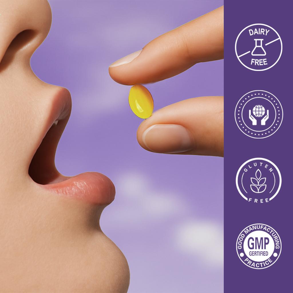 Volunge Saffron Supplement 88.5mg with 5 Types of Magnesium – Mood, Focus, Energy & Eye Health – Non-GMO, Vegan – 240 Softgels