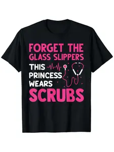Funny Nurse Art for Women Girls RN Week Medical Caregiver T-Shirt