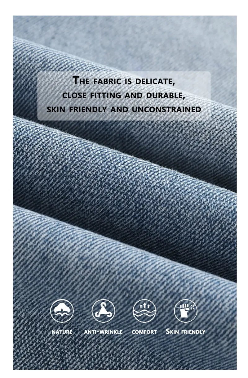 2-pack men’s long pants, men’s jeans, men’s cotton-blend jeans, loose straight wide-leg jeans.Retro washed design, available in multiple colors, suitable for everyday casual wear, school commuting, short trips, and holiday gatherings—ideal for a variety