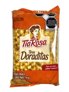 TIRAS DORADITAS DE TIA ROSA - PAN DULCE - 110 GRAMS - PRODUCT OF MEXICO
