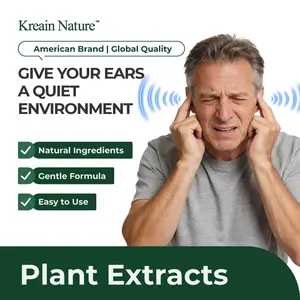 Kreain Nature 4 Meniere's Syndrome Ear Care – Contains Magnolia Biondii Bud & Carthamus Tinctorius Flower Extract to Relieve Tinnitus & Hearing Loss