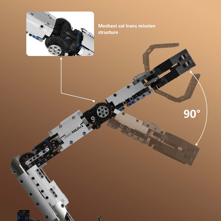 STEM Educational Magnetic Building Blocks 784Pcs Remote Control Technic Robotic Arm with Ultra-Smooth Power Gears & High-Efficiency Gripping Claws Perfect Gift for Kids Ages 6+ Fantastic Christmas and Birthday Gift! STEM Educational Magnetic Building Blocks 784Pcs Remote Control Technic Robotic Arm with Ultra-Smooth Power Gears & High-Efficiency Gripping Claws Perfect Gift for Kids Ages 6+ Fantastic Christmas and Birthday Gift!
