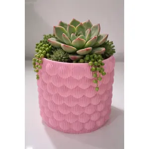 3D Printed Bubble Planter & Organizer | Modern Desk Decor, Makeup Brush Holder, Succulent Pot