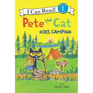 Pete the Cat Goes Camping (I Can Read Level 1) Hardcover – September 4, 2018