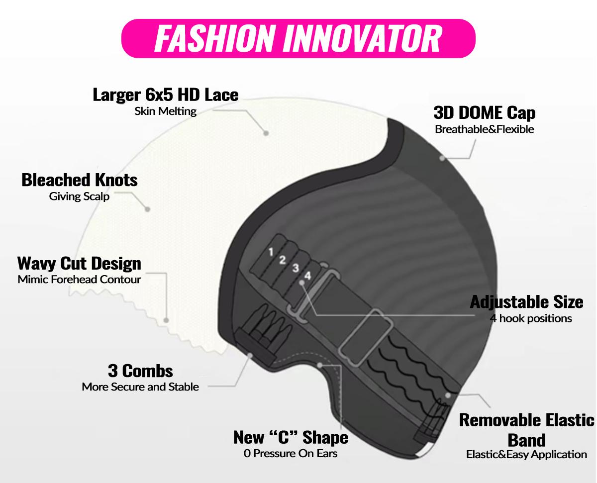 Tinashe Hair Honey Blonde Highlight 6x5 Glueless HD Lace Closure Wig Pre-Cut HD Lace Pre-Bleached Knots Pre-Everything Lace Closure Wig #dealsforyoudays