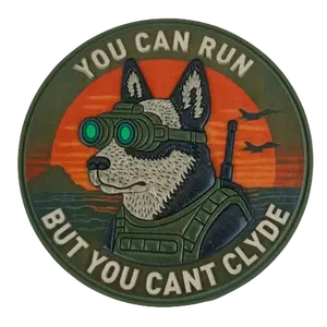 Run But Can't Clyde PVC Patch