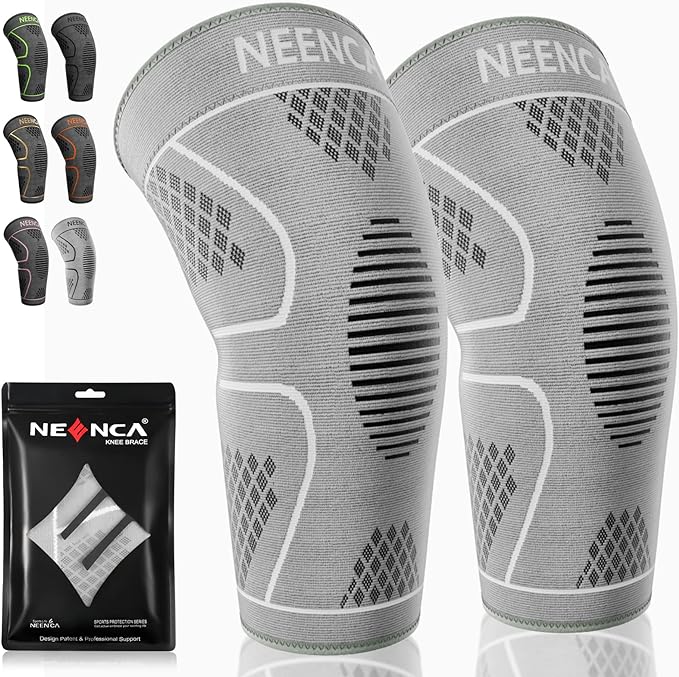 Sports Knee Sleeve for Runner, Workout, Gym, Basketball, Volleyball, Hiking Spicy Dill knee pain Breathable Sponge Knee Pads football accessories Athletic Activewear Compression Leg Knee brace Patellar Belt Patellabands