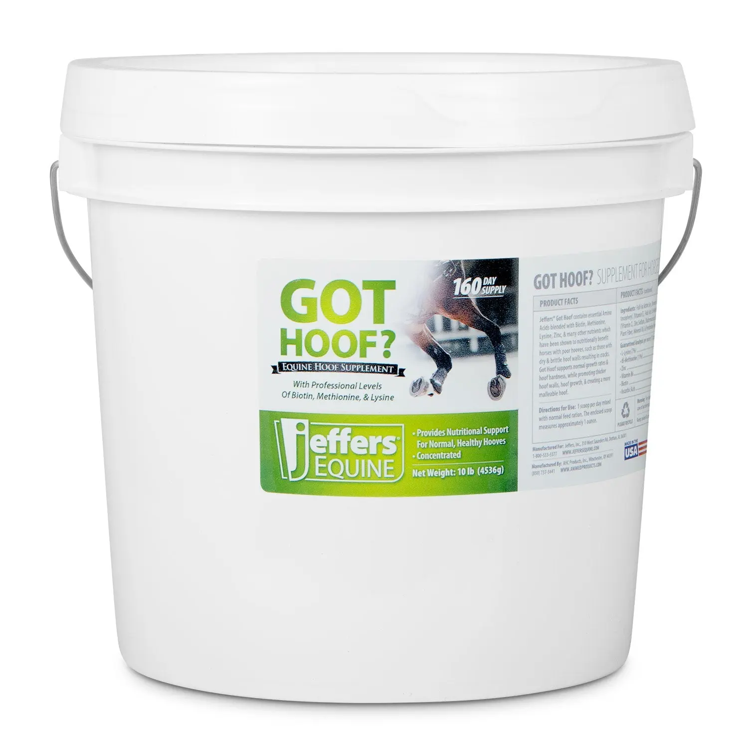 Jeffers Got Hoof? Concentrated Horse Hoof Supplement Vitamin