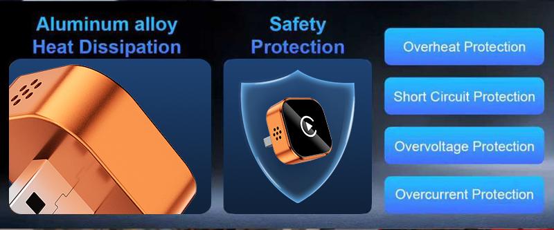 【YURNLV】2026 New Wireless CarPlay Adapter - Fast No-Delay Connection | For iPhone & Android, Hands-Free Calling Supported