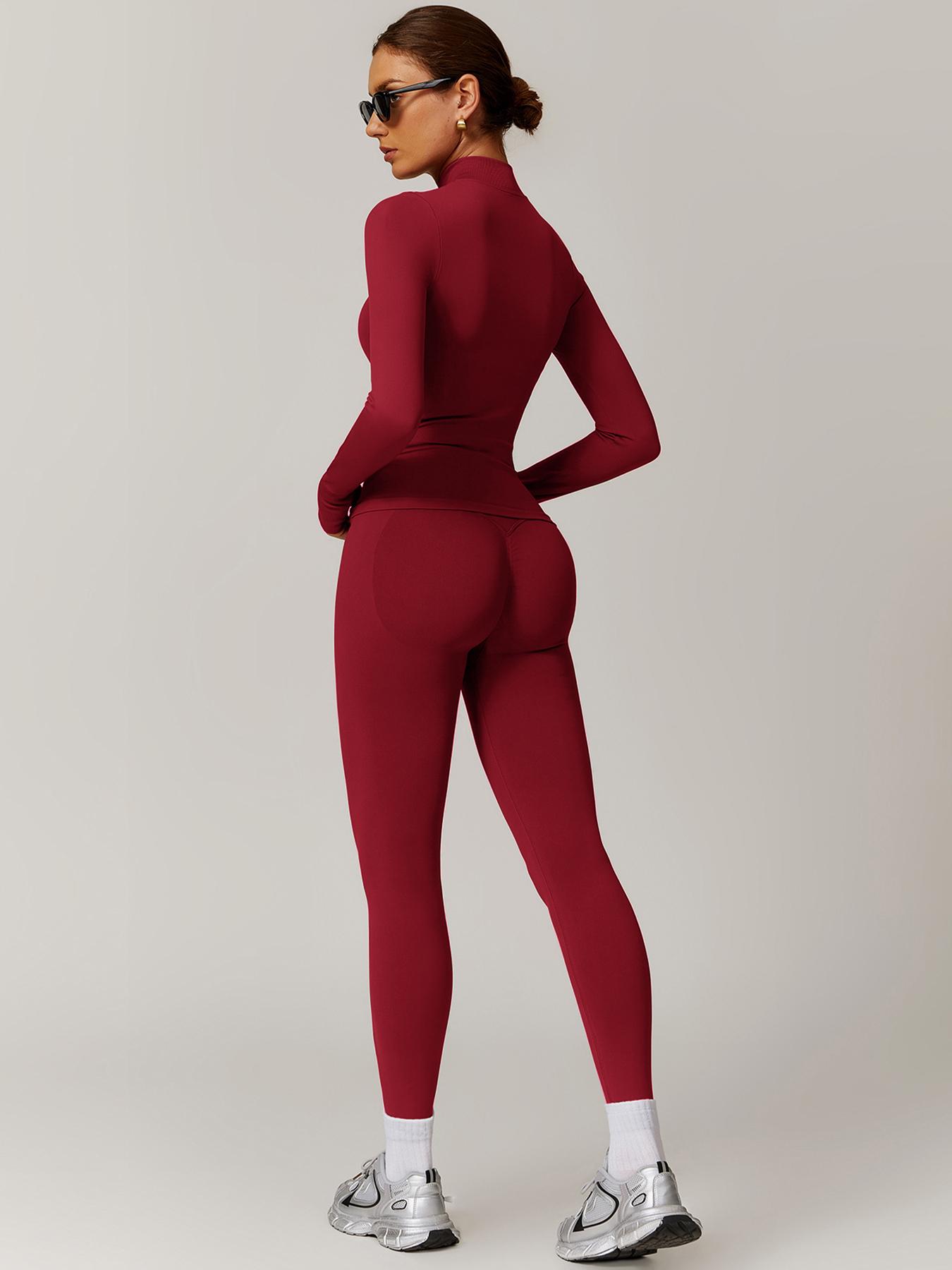 Jetjoy Workout Sets for Women, Women 2 Piece Seamless Ribbed Workout Sets With Zip Up Jacket+ Mid-Waisted Gym Yoga Leggings SpringStatements Jetjoy Workout Sets for Women, Women 2 Piece Seamless Ribbed Workout Sets With Zip Up Jacket+ Mid-Waisted Gym Yoga Leggings SpringStatements