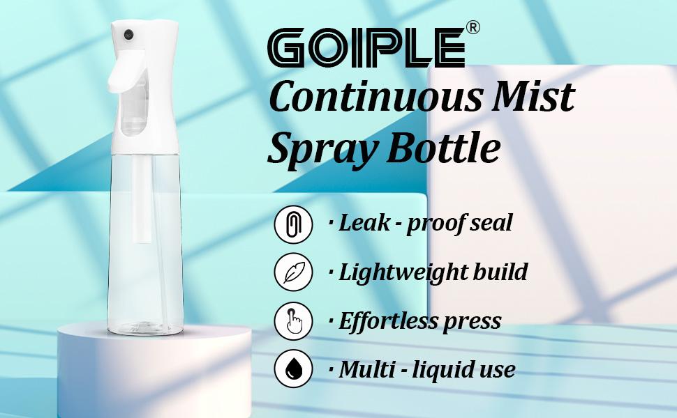 Multipurpose Water Spray Bottle, Spray Bottles Water Sprayer for Hair Styling, Pets, Plants, Cleaning, Gardening Accessories