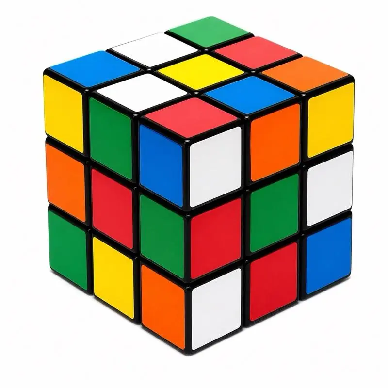 Rubik's Cube - Classic 3x3 Puzzle Toy for Kids and Adults, Colorful Design, Perfect for Brain Teasers and Entertainment Rubikscubes Speedcube