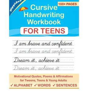 Cursive Handwriting Workbook for Teens – Cursive Writing Practice & Penmanship Guide for Young Adults (Paperback)