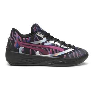 PUMA Womens Stewie X Cherry On Stewie 2 Basketball Sneakers Shoes - Black