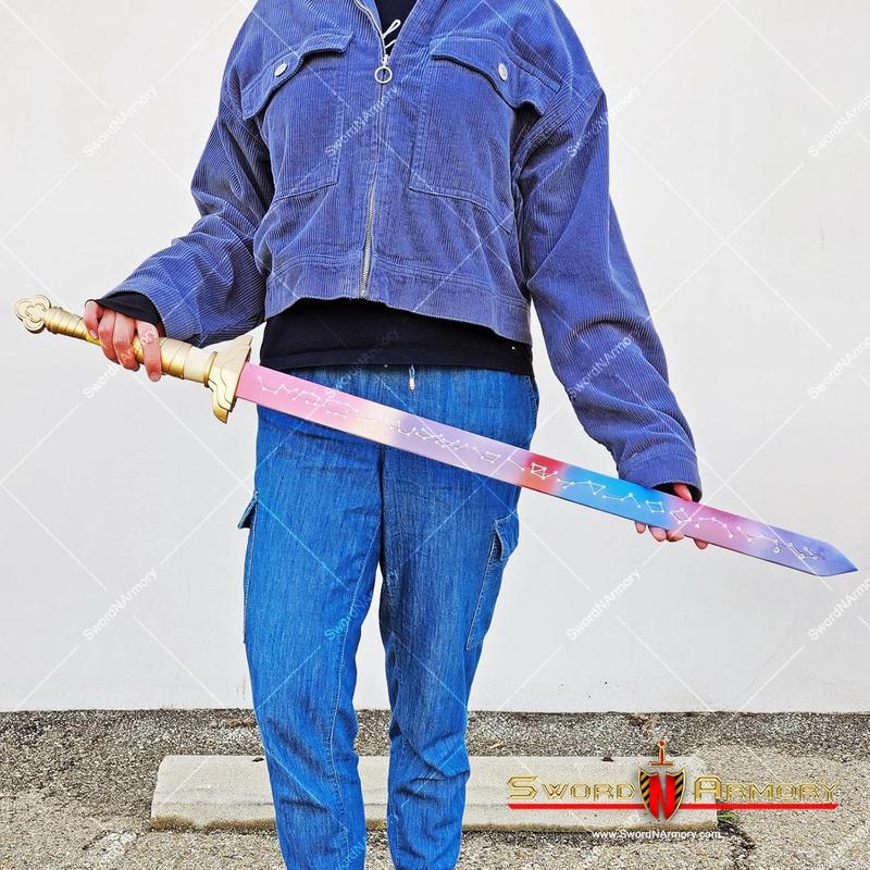 39" Rumi’s Saingeom Foam Replica K Costume Sword Pop Anime Cosplay Prop Hunter