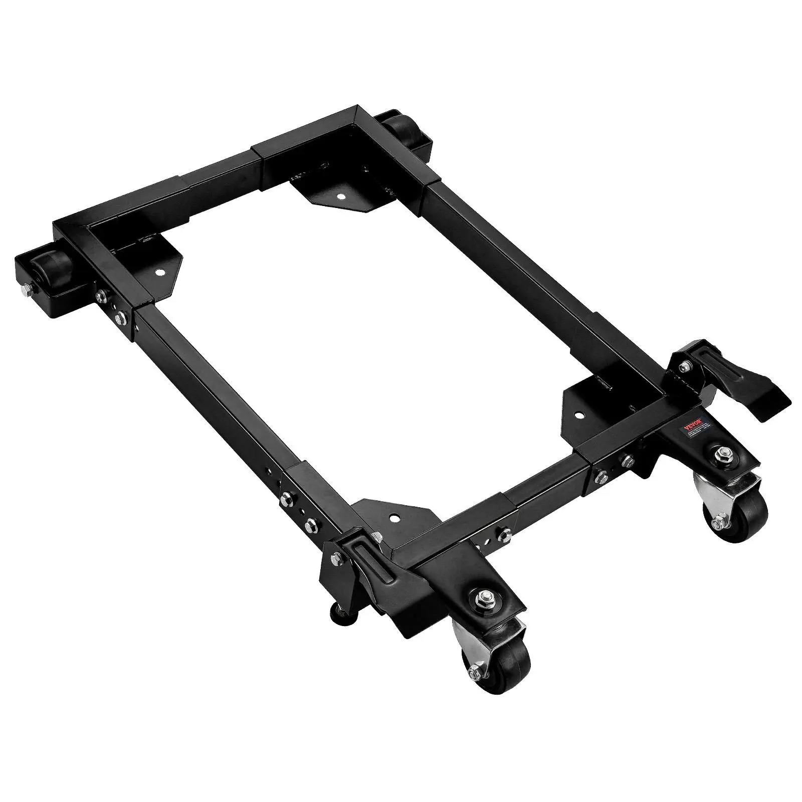 VEVOR Mobile Base,  1500 lbs Capacity, Adjustable from 18" x 24" to 26.5" x 31.5", Heavy Duty Universal Mobile Base Stand with Swivel Wheels, for Woodworking Equipment, Bandsaw, Power Tools, Machines#BackToSchool