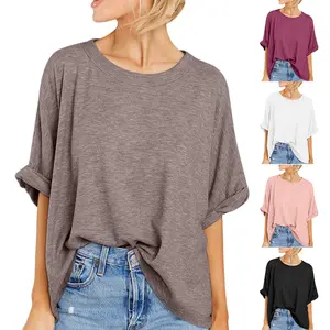 Cicy Bell Women‘s Oversized T-Shirt Summer Casual Short Sleeve Loose Tee Tops