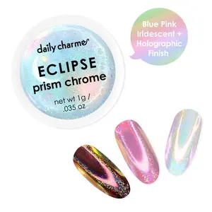 Iridescent Holo Prism Chrome Powder / Eclipse