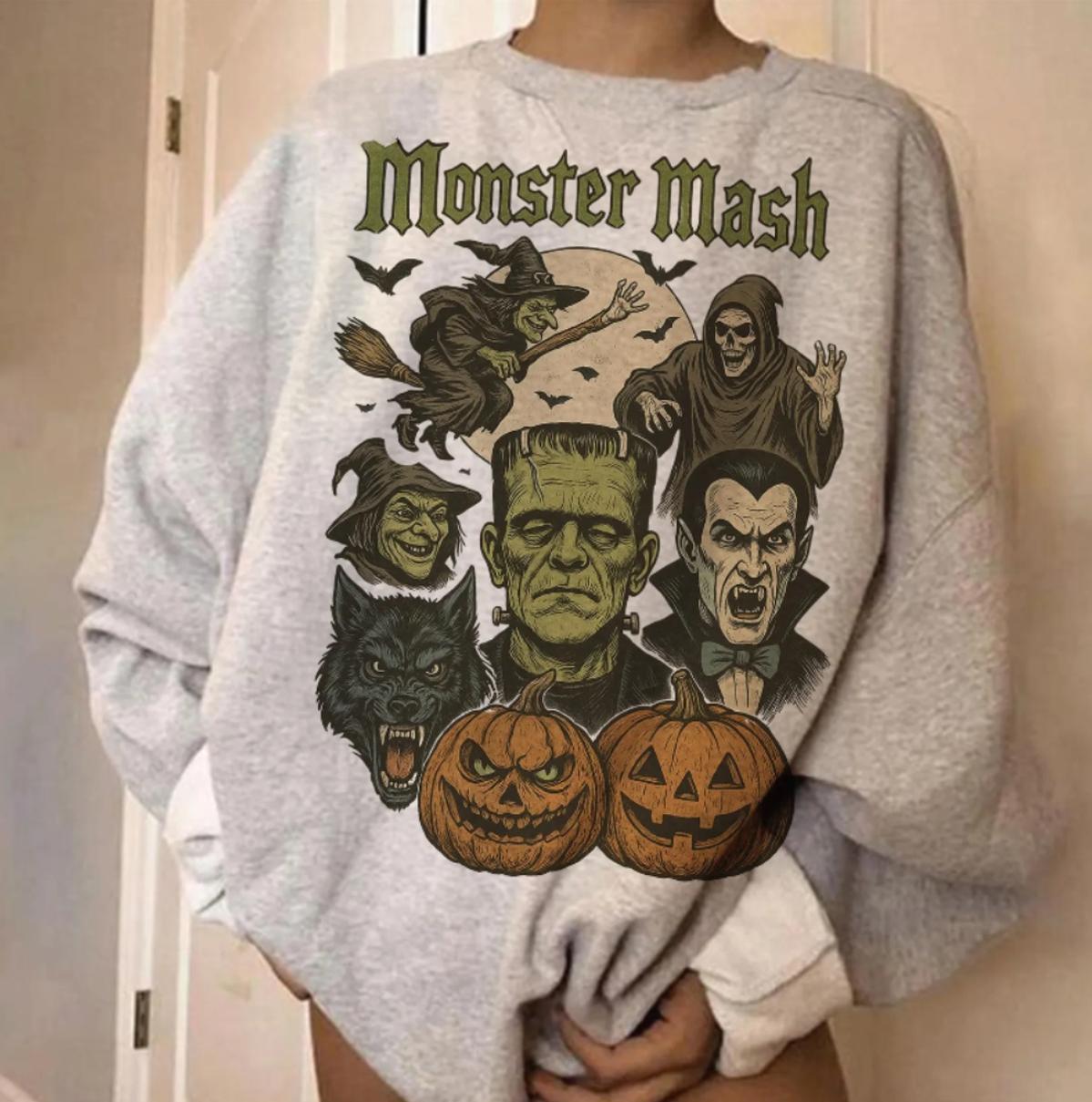 Retro Halloween Shirt, Horror Halloween Sweatshirt, Spooky Vibes Tshirt, Scary Movie Shirt, Trendy Halloween Hoodie
