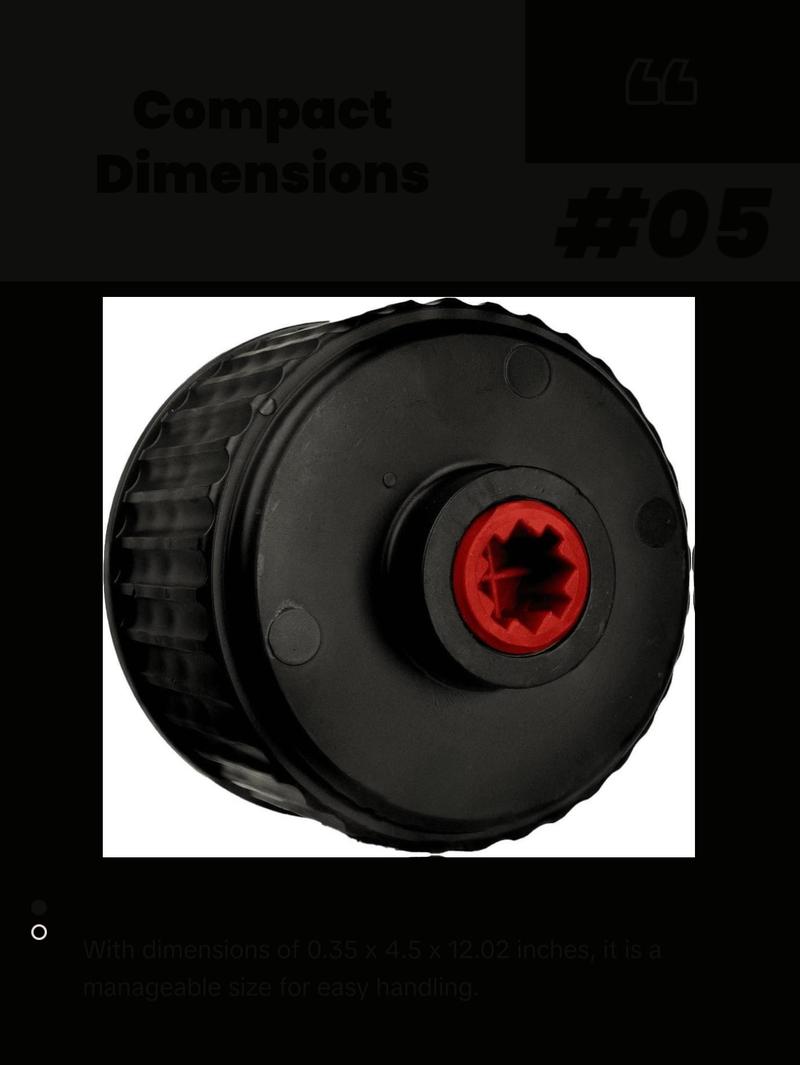 VP Racing Fuels Replacment Cap for Plastic Utility Jug Black