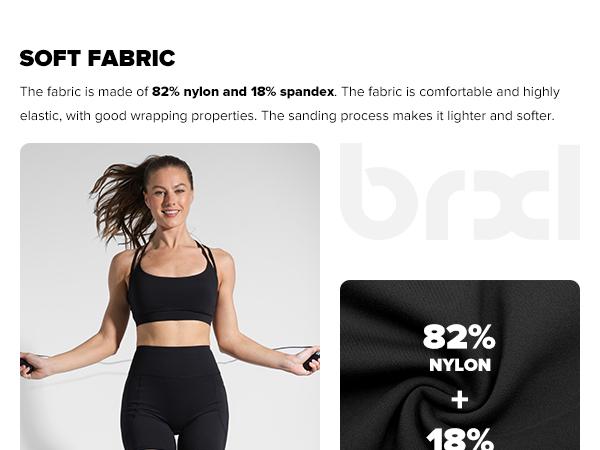 BRXL【Discount for live】Women's 5 Inch Inseam Biker Shorts with Pockets High Waist Buttery Soft Yoga Athletic Gym Running Volleyball Spandex Shorts Underwear Free & Practical Pocket Design UPF 50+ Sun Protection-brxl-3