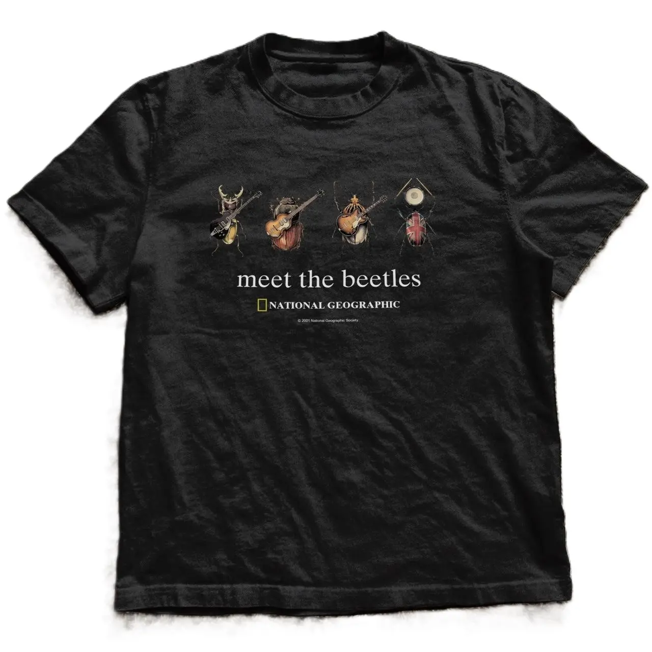 Vintage Style National Geographic Beatles t-shirt Size S-5XL