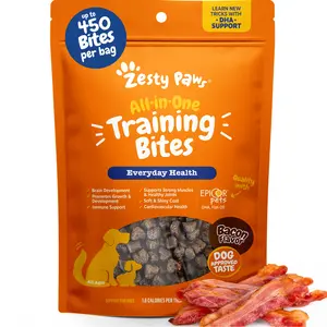 Zesty Paws All-in-One Training Bites for Puppies & Adult Dogs Soft Chew Immune Support Dog Treats with Omega 3 6 Fatty Acids for Skin Coat Supplements Zesty Paws All-in-One Training Bites for Puppies & Adult Dogs Soft Chew Immune Support Dog Treats with Omega 3 6 Fatty Acids for Skin Coat Supplements