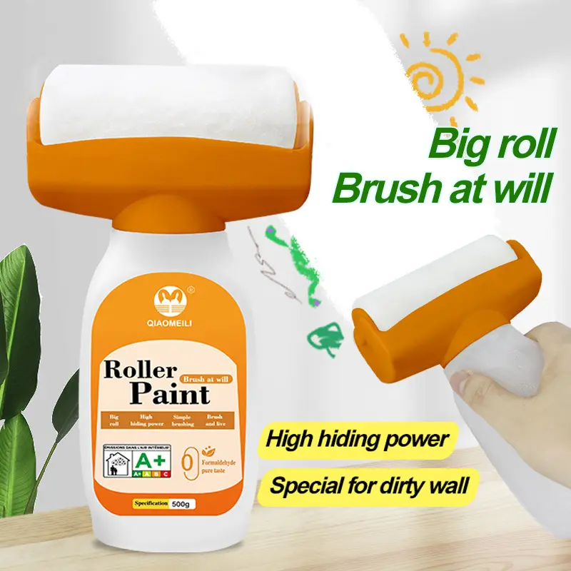 US Seller DIY Wall Touch-Up Paint Roller for Scuffs, Stains and Everyday Wall Repairs