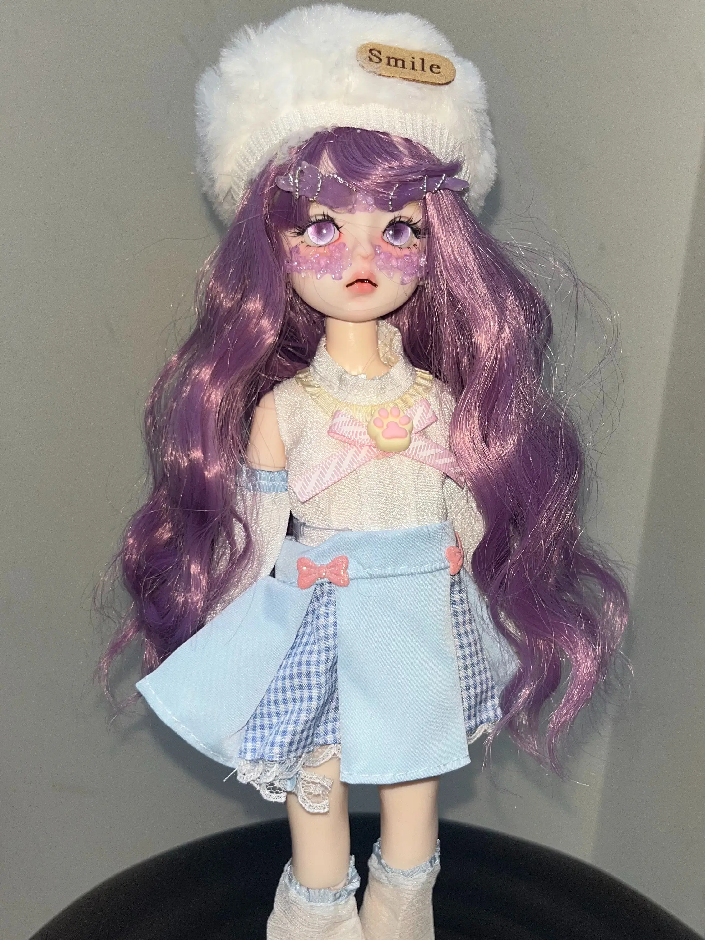 BJD Doll, 30cm Joined Action Figure, Articulated Figures, Dollcollector, Handmade doll, Girls gifts