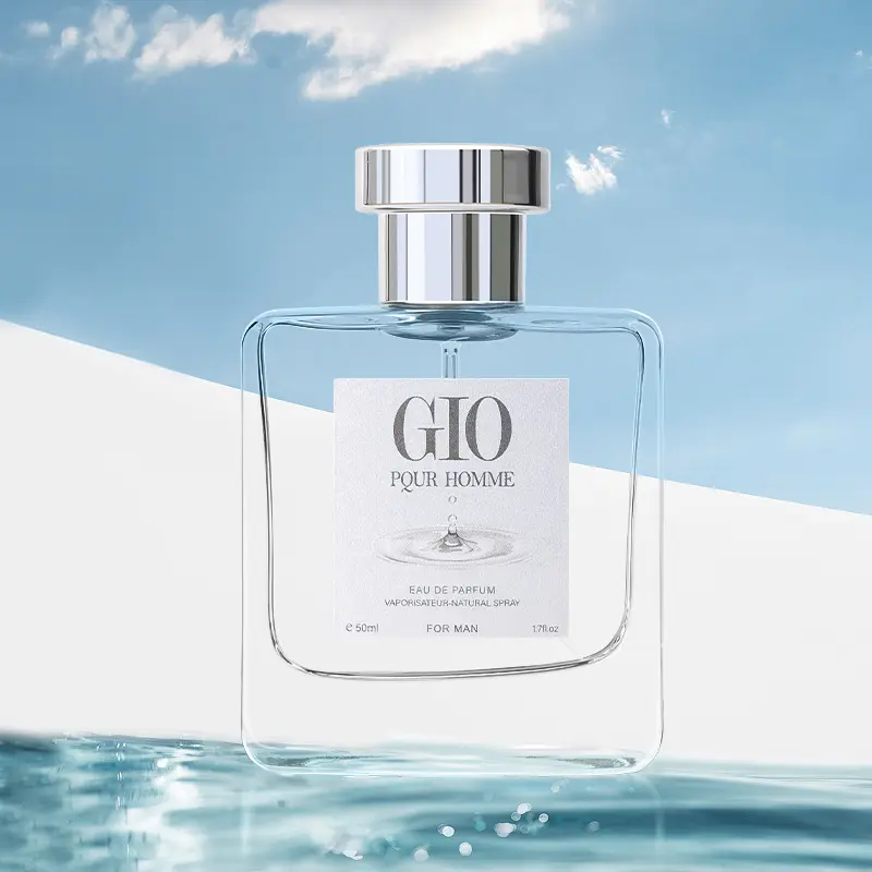 Refreshing Aquatic Woody Perfume for Men | Lime Sea Water Jasmine Musk Cedar All-Day Wear