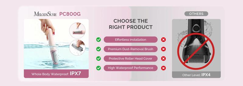 PC800G Rechargeable Feet Callus Remover, ginger nail treatment and portable foot care tool