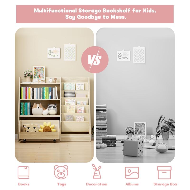 【LIVE】COZPAW 2 Tier/3 Tier Toy Storage Organizer with Movable Drawers, Large Capacity, Modern Design for Kids' Playrooms, Nursery, Kitchen, Bedrooms & Interior Organizing Furniture