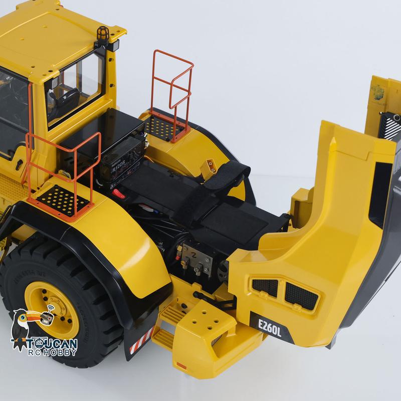 MTRC 1/14 RC Hydraulic Loader E260L RTR Model Metal Radio Control Heavy Machine Car Construction Vehicles ST8 Radio Battery
