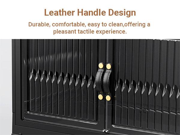 Broview Storage Bins with Lid, Stackable Storage Bins with Lids,Extra Large Closet Organizer Collapsible Drawer Boxes with Wheels, Folding Plastic Cabinet Containers for Home Kitchen Room Organization