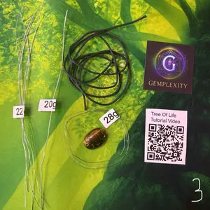 Tigers Eye Tree of Life wire wrapping kit