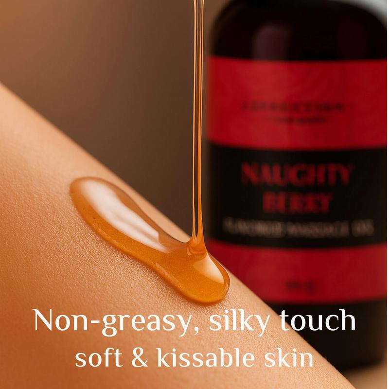 Naughty Berry Flavored Massage Oil