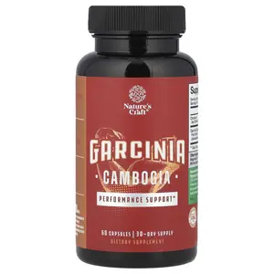 Nature's Craft Garcinia Cambogia, 60 Capsules