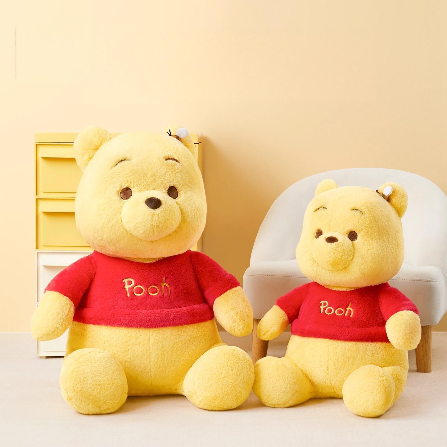 Disney Winnie the Pooh Series Basic Sitting Doll - Large Disney Winnie the Pooh Cute Plush Sleep Pillow, a Great Gift for Boys or Girls