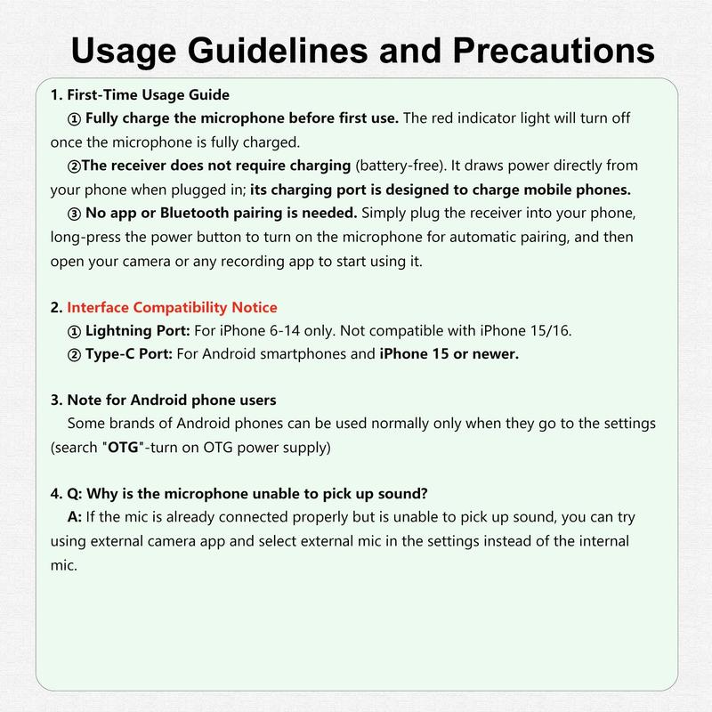 HITOZON Studio Sound Wireless Lavalier Microphone for iPhone Android Intelligent Noise Cancelling Plug Play Lapel Mic for Tiktok Youtube Video Recording Vlog Live Streaming Audio Compact Pure Audio Experience