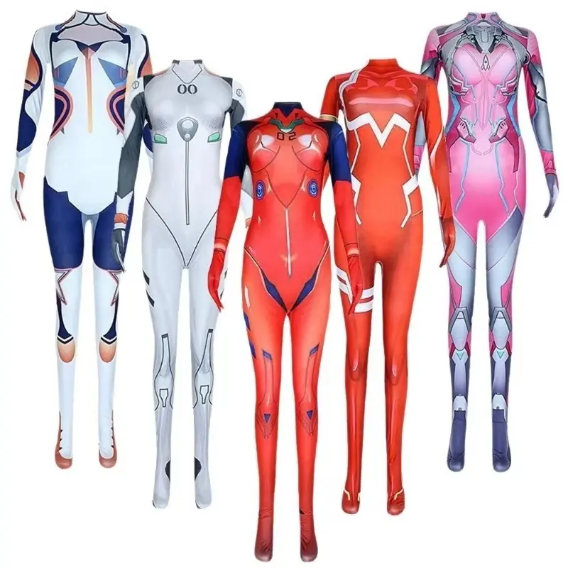 Sexy Spider Woman Cat Cosplay Costume Halloween Costume Christmas Tight 3d Printing Jumpuit Zipper Open Crotch Bodysuit Toys