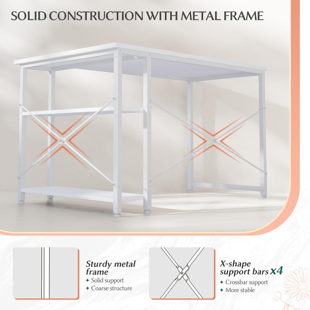 【For SMALL SPACE】Raybee L-Shaped Gaming Desk with Side Pouch, Shelves, Power Outlets Home Office Computer Desk for Small Space, Bedroom,Dormitory,Study Room,Corner Table Organization 【For SMALL SPACE】Raybee L-Shaped Gaming Desk with Side Pouch, Shelves, Power Outlets Home Office Computer Desk for Small Space, Bedroom,Dormitory,Study Room,Corner Table Organization