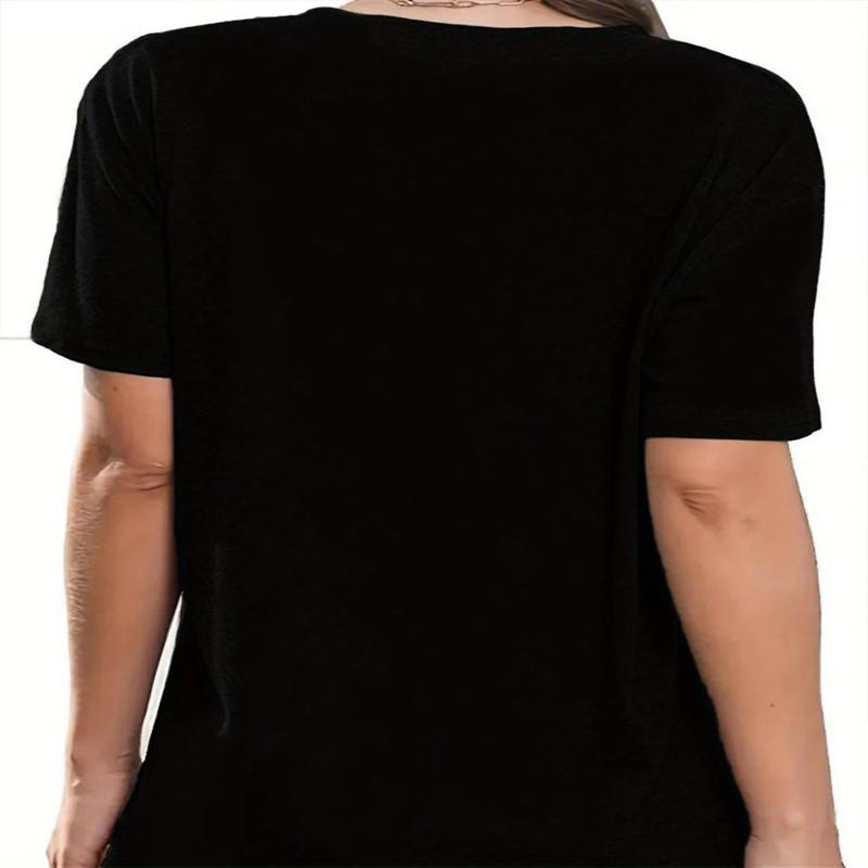 vintage Halloween horror Cotton T-shirt killer casual graphic gift