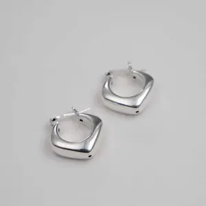 GAIA Hollow Square Hoop Earrings