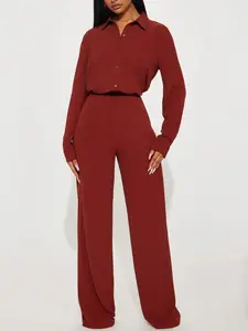 Makenzie Pant Set - Rust