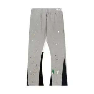Tie Dye Baggy Sweatpants with LOGO-G Men Women Clothing Fashion Y2K Retro Hip Hop Letter Loose Casual Stretch Waist Jogging Pants Streetwear
