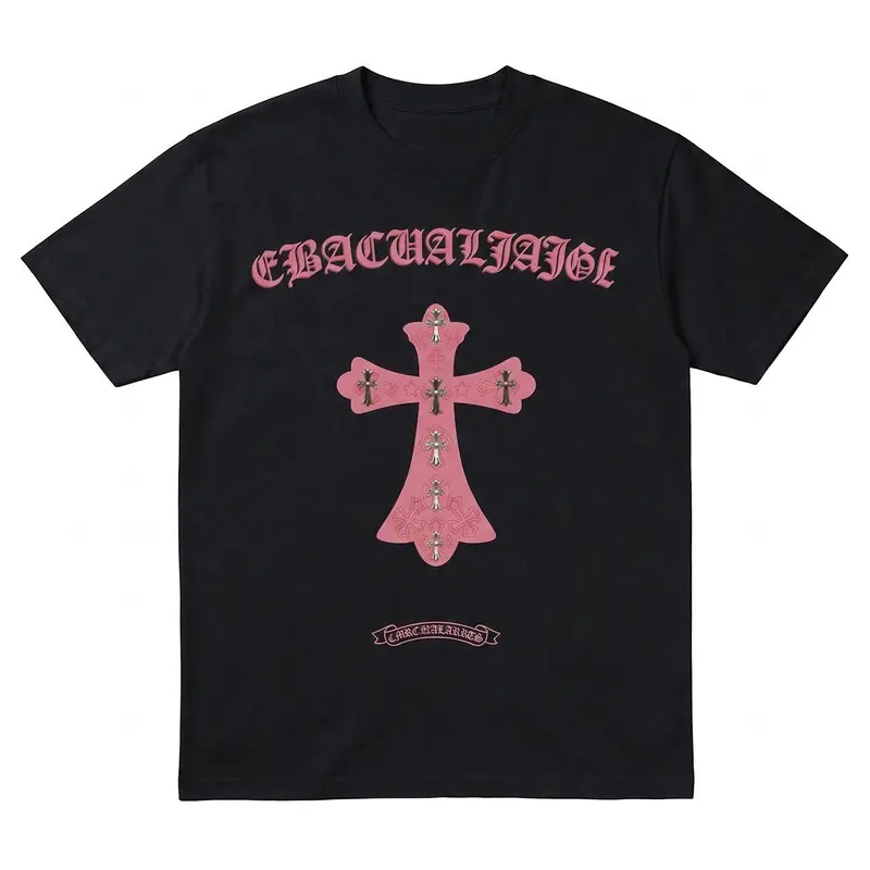 トップス Chrome Hearts 90s Rhinestone Cross Shirt chrome hearts rainbow cross t shirt - TikTok Shop