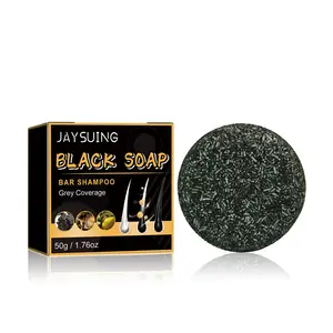 Bamboo Charcoal Shampoo Bars, DeepCleaning & Oil Control, Removes Impurities,Suitable for All Hair Types, dye